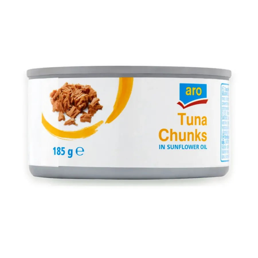 Tuňák v oleji kousky 185 g