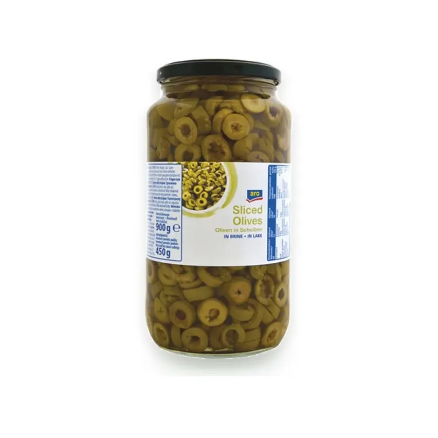 Olivy zelené krájené 900 g