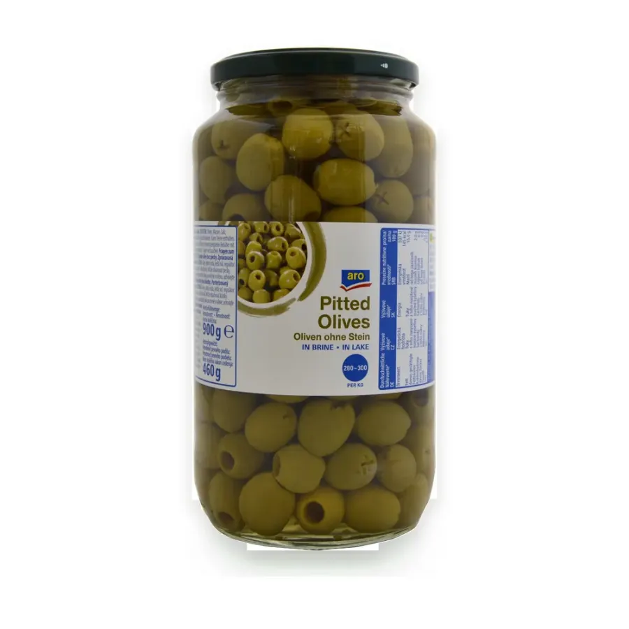 Olivy zelené bez pecky 900 g