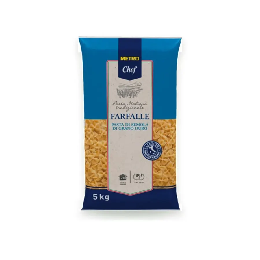 Farfalle těstoviny 5 kg