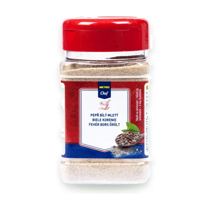 Pepř bílý mletý 180 g