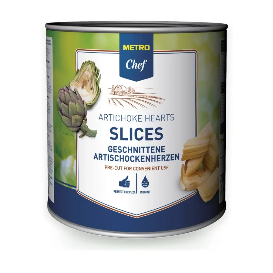 Artyčoky krájené 2500 g