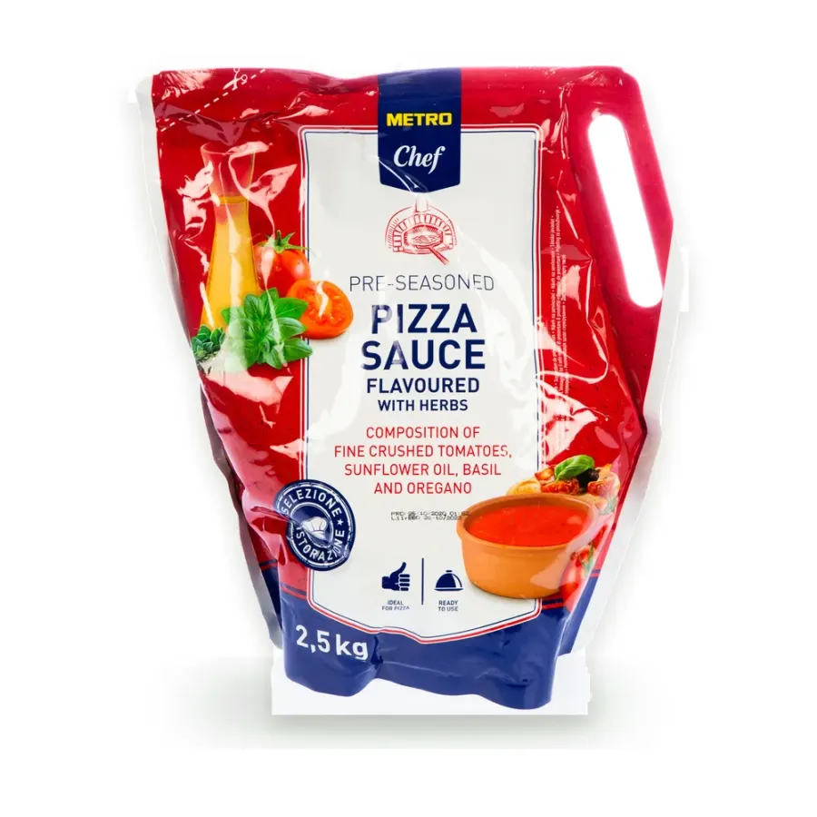 Omáčka na pizzu s bylinkami 2,5 kg