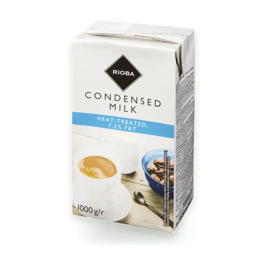 Mléko kondenzované 7,5 % UHT 1 kg