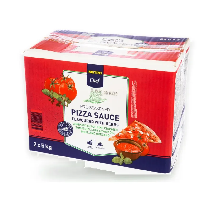 Omáčka na pizzu s bylinkami 5 kg