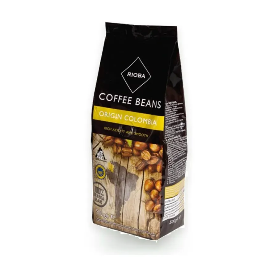 Columbia 100% Arabica káva zrnková 500 g