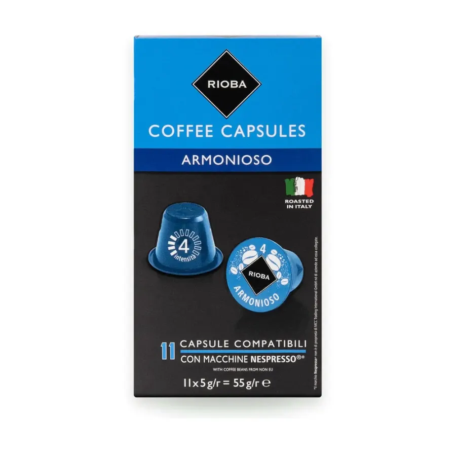Armonioso Lungo kávové kapsle 52 g
