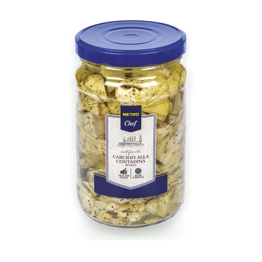 Artyčoky kořeněné 1540 g