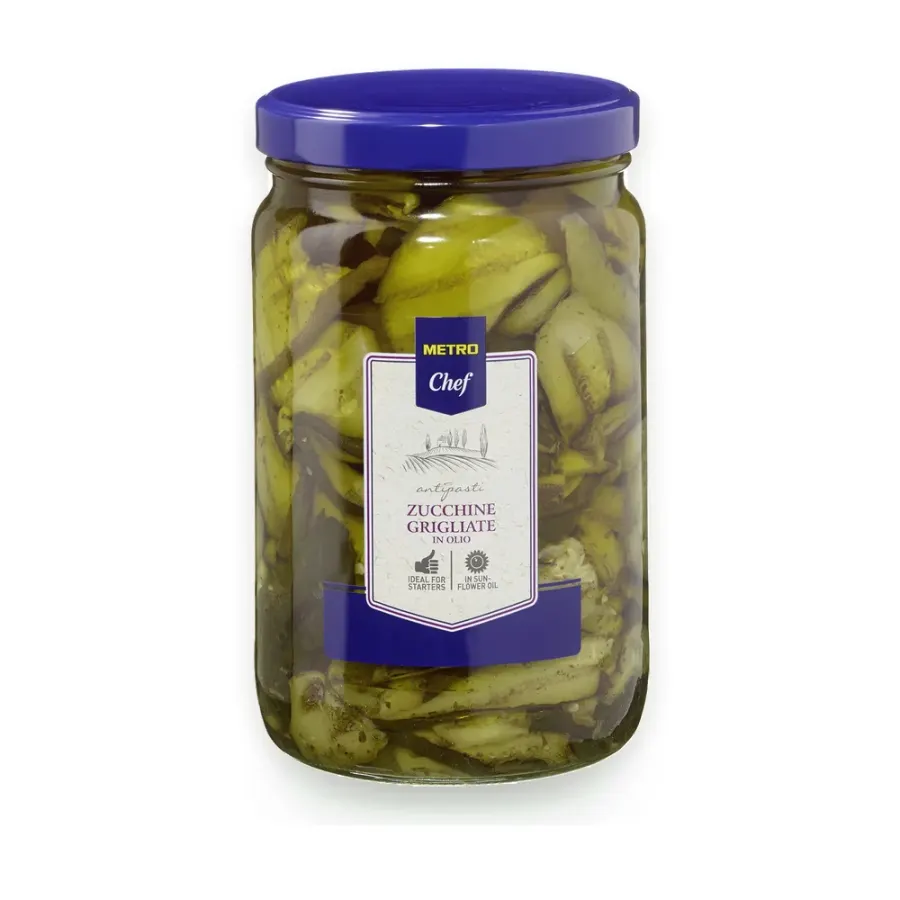 Cuketa grilovaná v oleji 1540 g