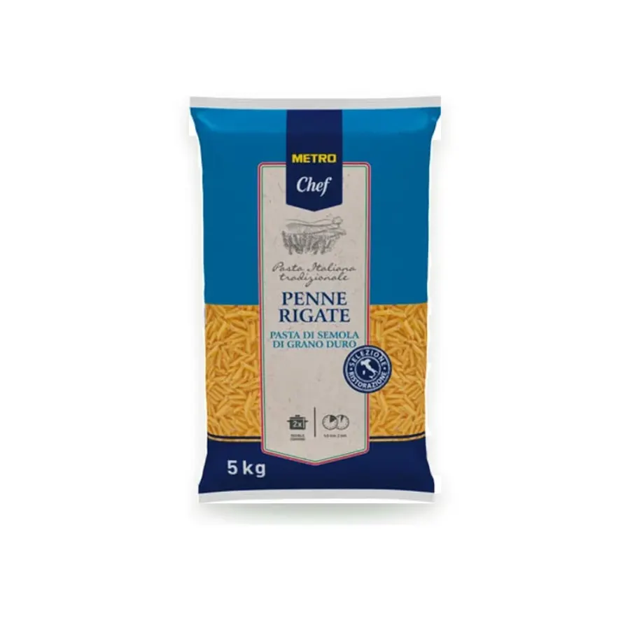 Penne Rigate těstoviny semolinové 5 kg