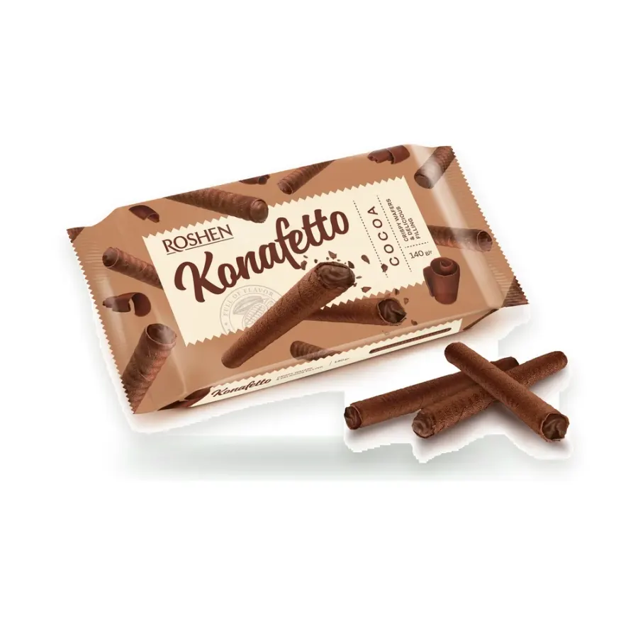 Konafetto Cocoa-Cream oplatky s kakaovým krémem 140 g