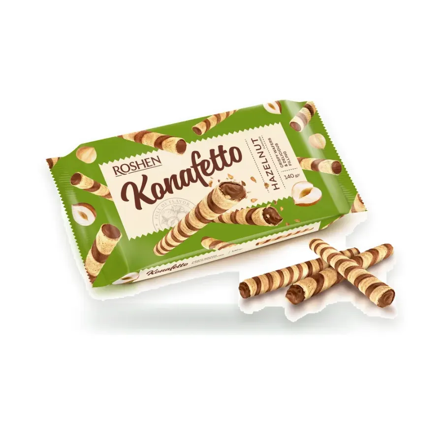 Konafetto Nut-Cream oplatky s ořechovým krémem 140 g