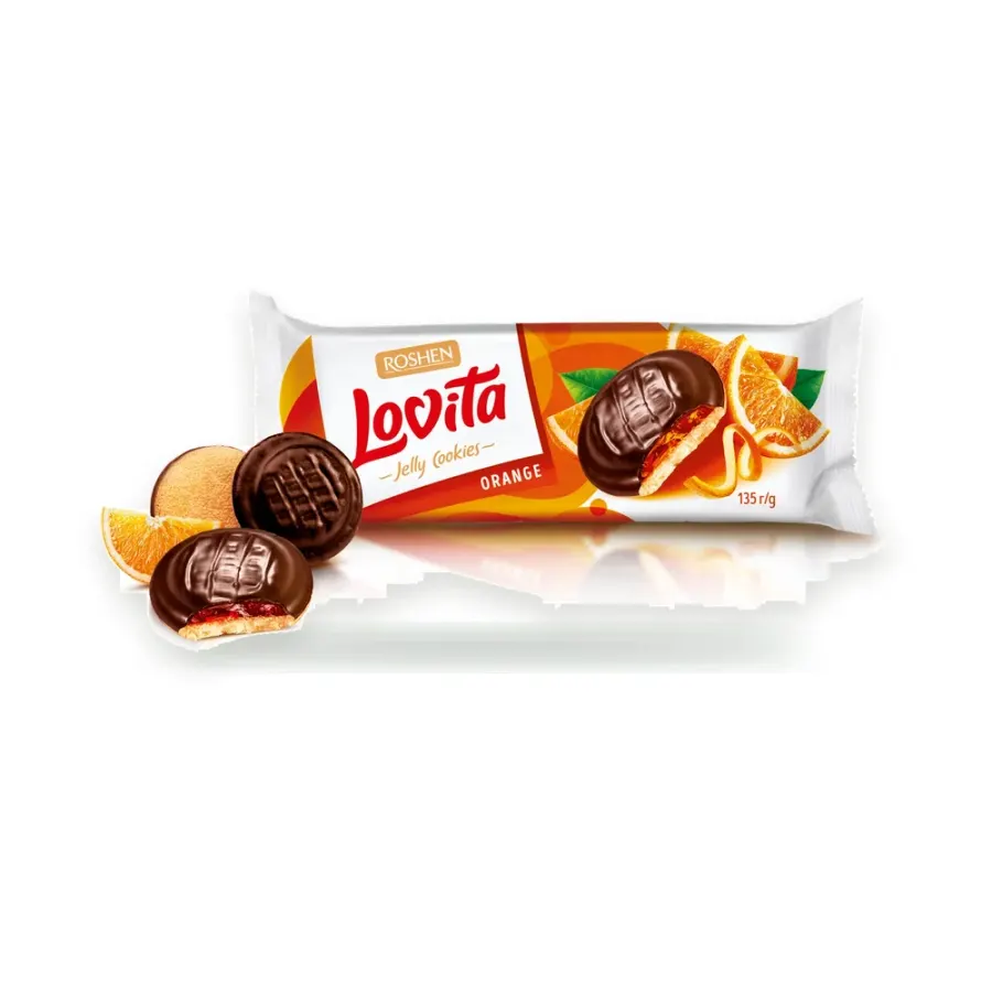 Lovita Čokopiškot pomeranč 135 g