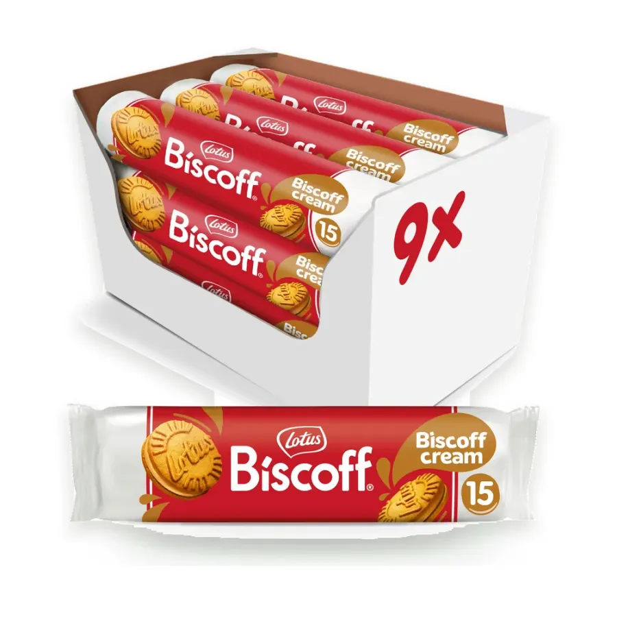 Biscoff Sandwich sušenky s Biscoff krémem 150 g