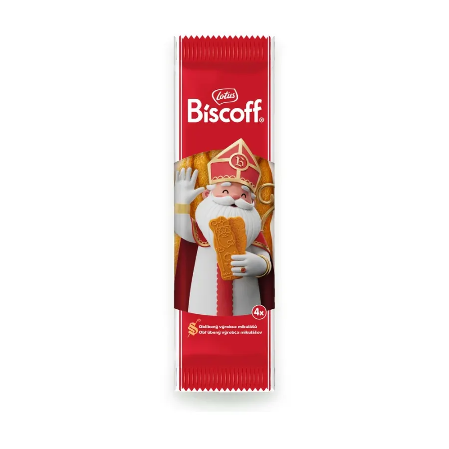 Mikuláš Biscoff 4 x 85 g