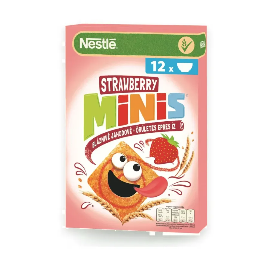 Cini Minis Strawberry/jahoda cereálie 375 g