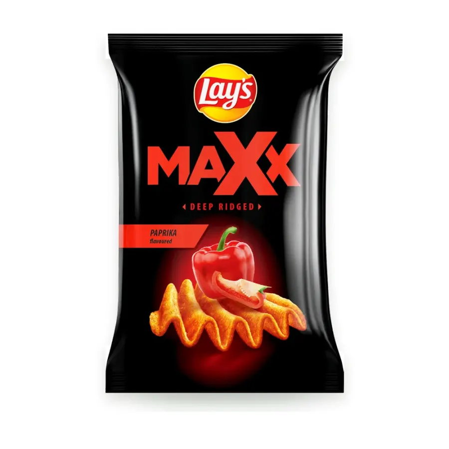 Max paprika chipsy 24 x 120 g