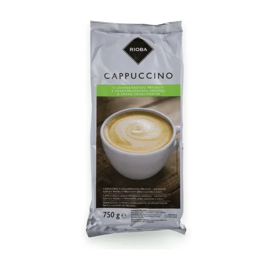 Cappuccino příchuť lískový ořech 750 g