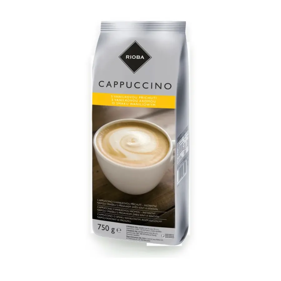 Cappuccino příchuť vanilka 750 g
