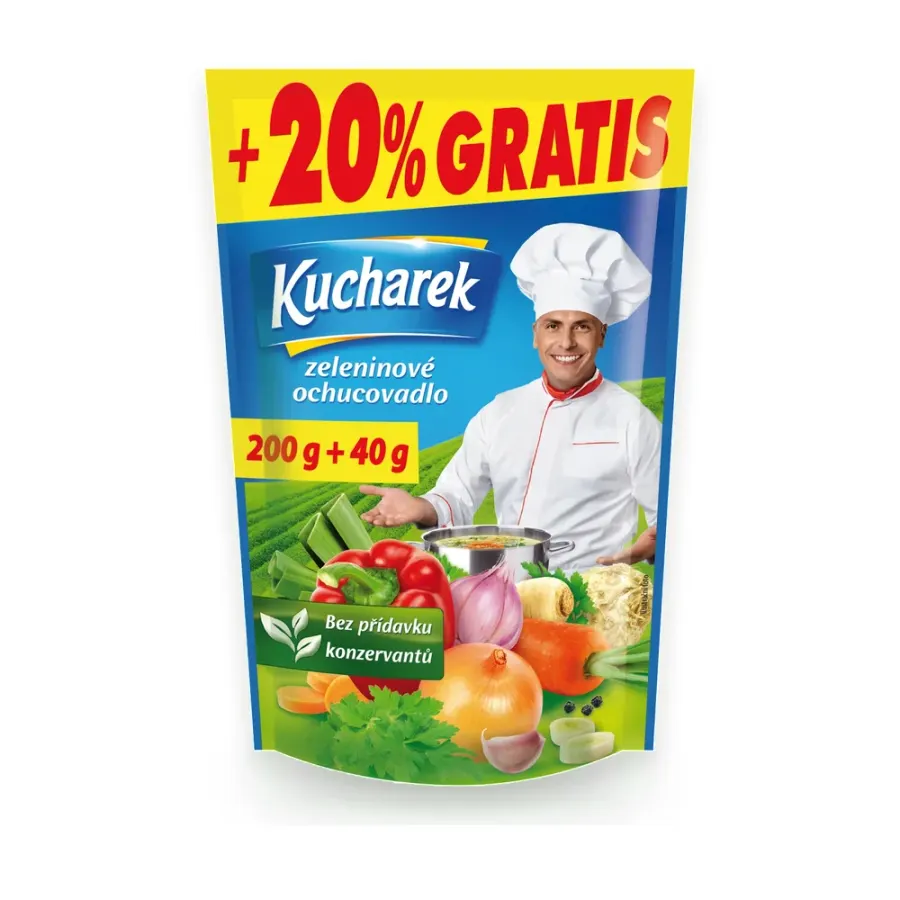 Kucharek Ochucovadlo 4 x 240 g