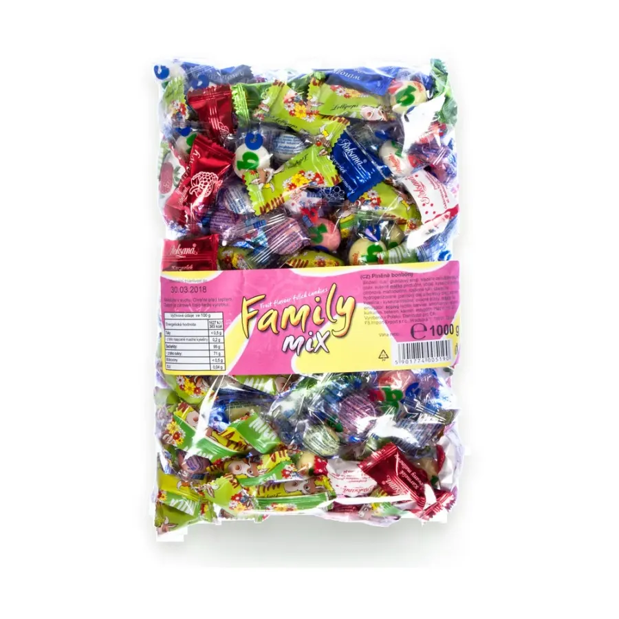 Family mix plněné bonbóny 1 kg