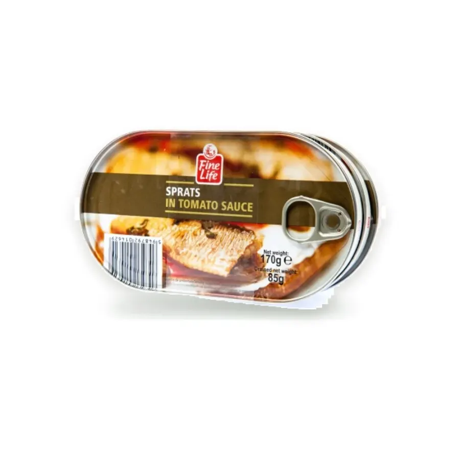 Šproty neuzené v rajčatové omáčce 170 g