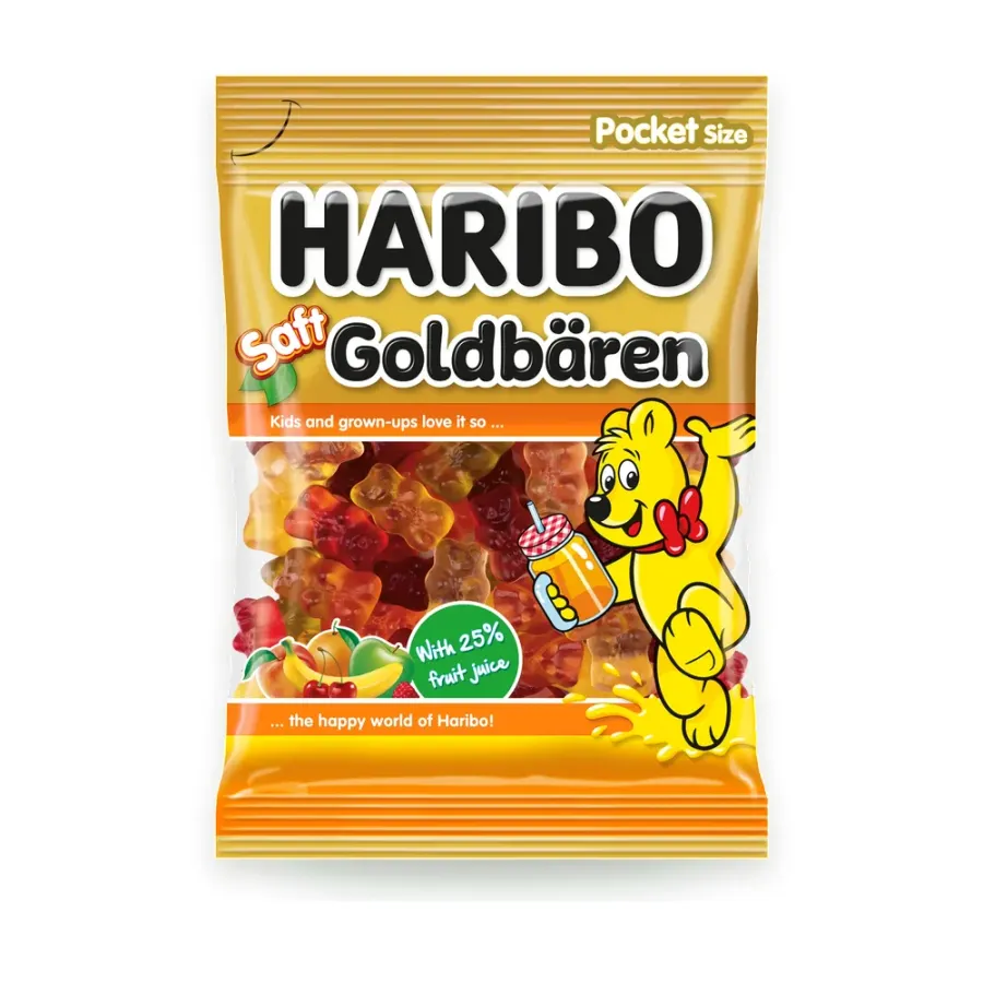 Goldbären Saft želé medvídci ovocné měkké 80 g