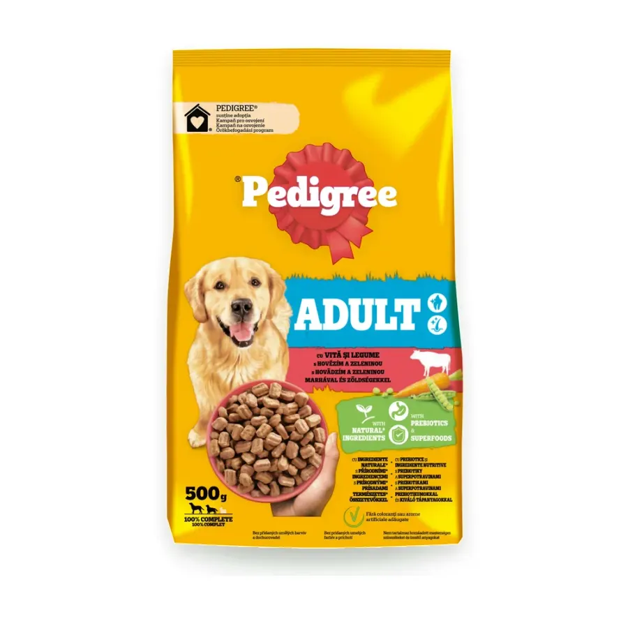 Adult granule hovězí se zeleninou pro psy 500 g