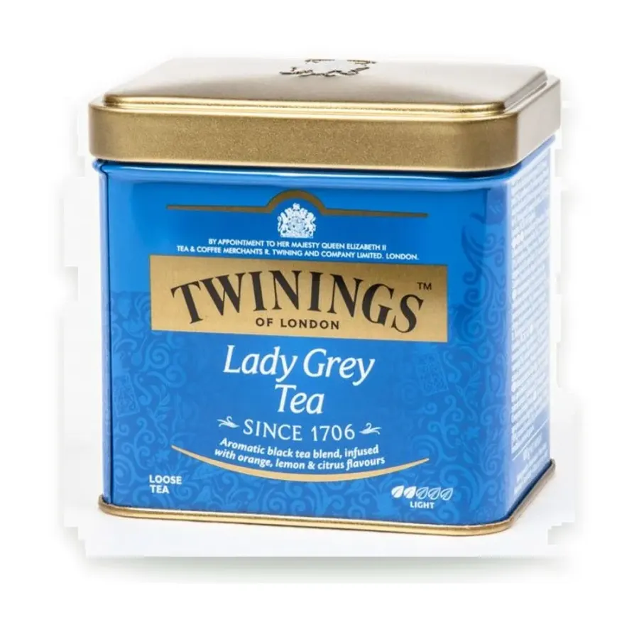 Lady Grey sypaný čaj v plechovce 100 g