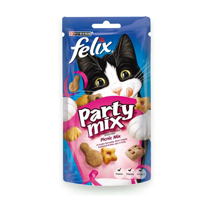 Party Mix pamlsky pro kočky Picnic Mix 60 g