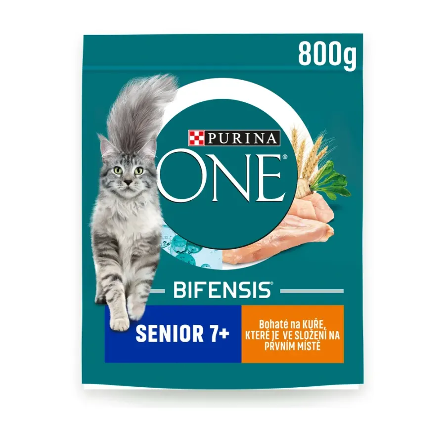 Bifensis Senior 7+ granule pro kočky kuře 800 g
