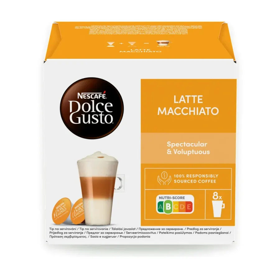 Latte Macchiato kávové kapsle 8 + 8 ks
