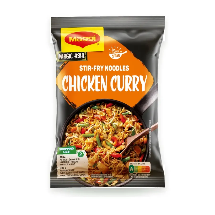 Nudle Curry kuře 185 g