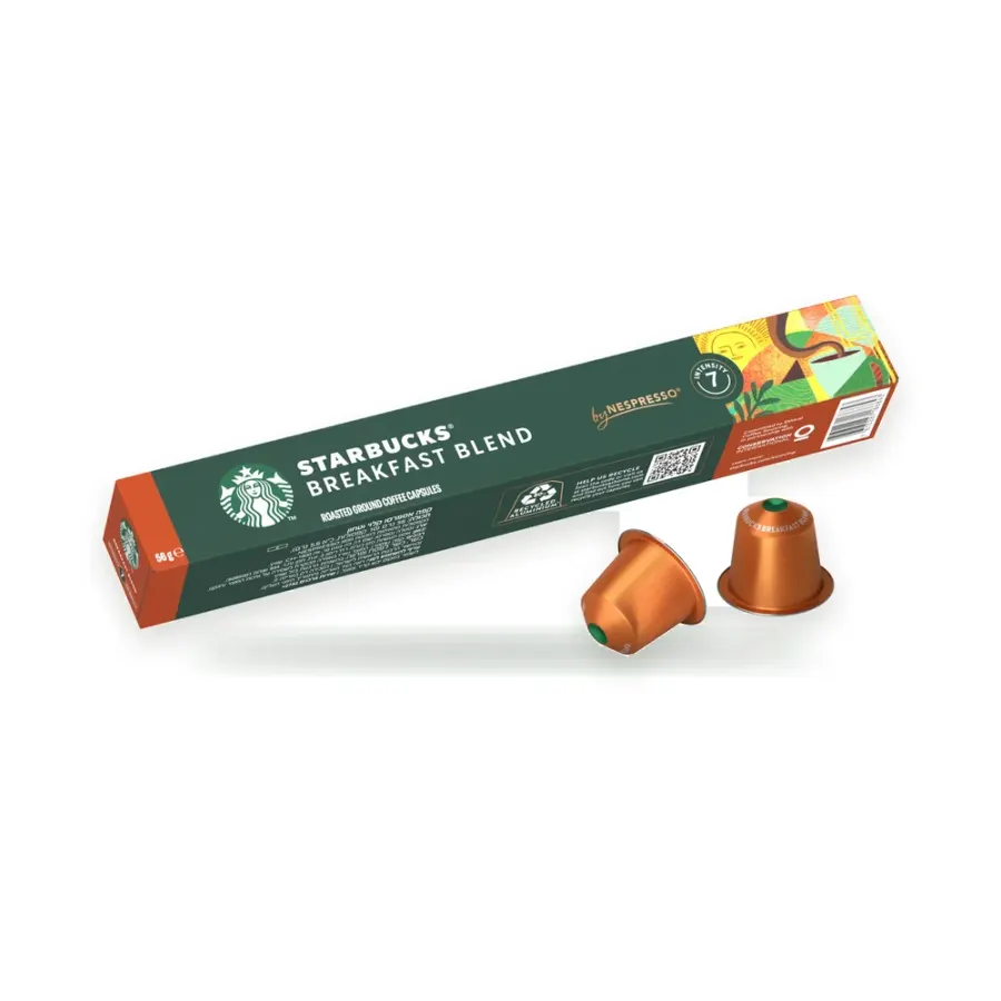 Nespresso Breakfast Blend kávové kapsle 10 ks