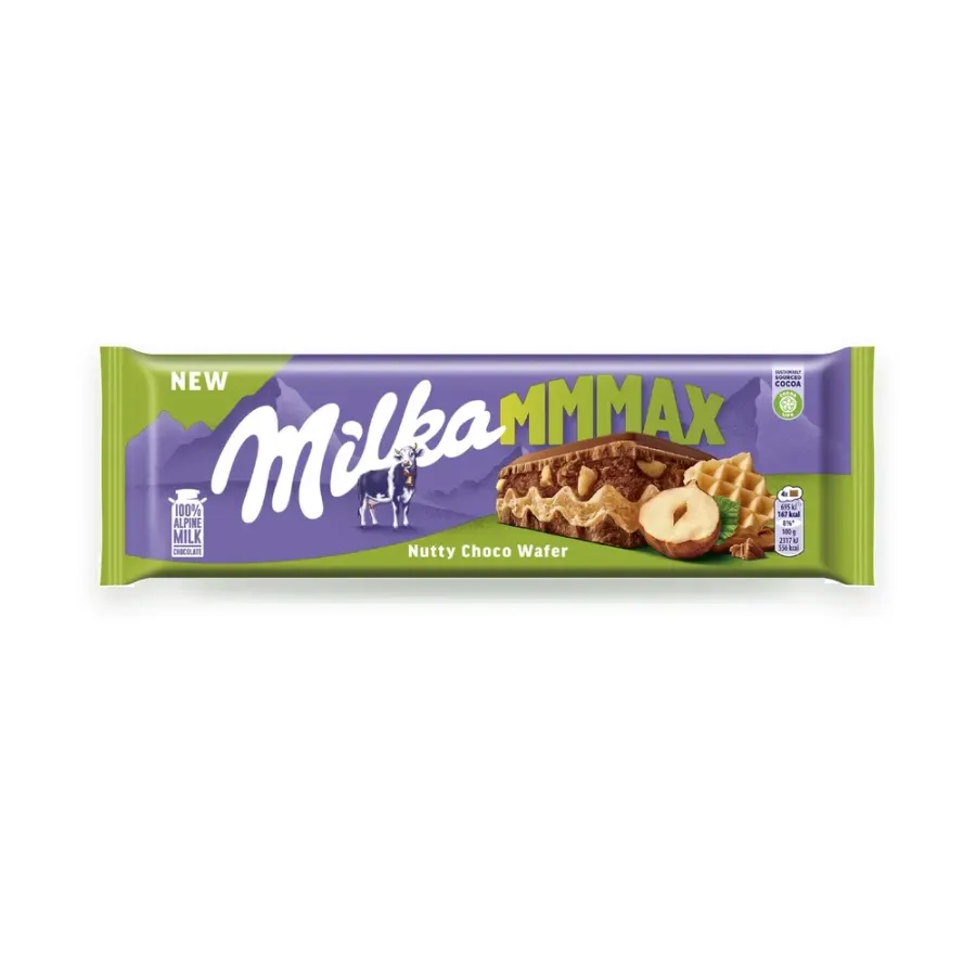 Mmmax Nutty Choco Wafer oplatka s lískooříškovo-krémovou náplní 270 g