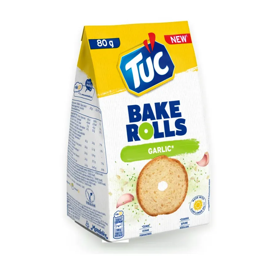 Bake Rolls česnek 80 g