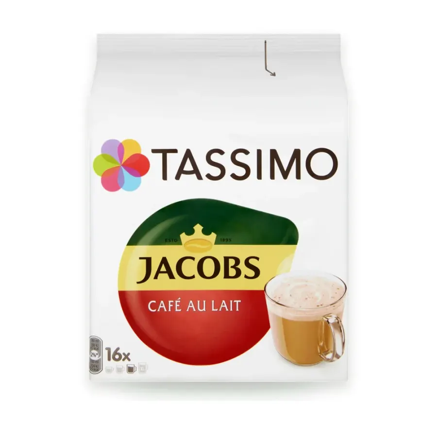 Jacobs Cafe Au Lait kávové kapsle 16 x 11,5 g