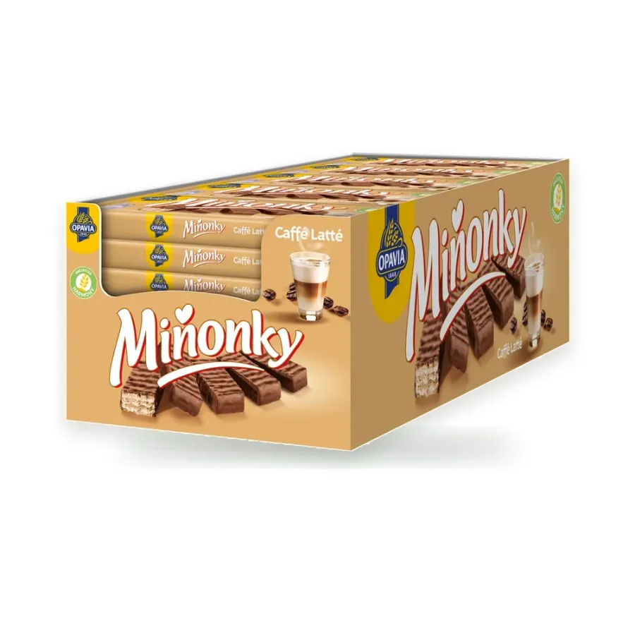 Miňonky Caffè Latte oplatky 50 g