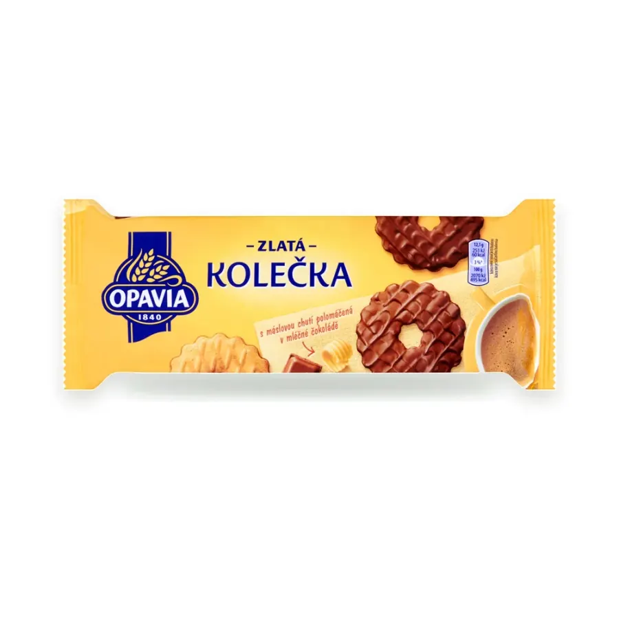 Zlaté kolečka s máslovou příchutí polomáčené 146 g