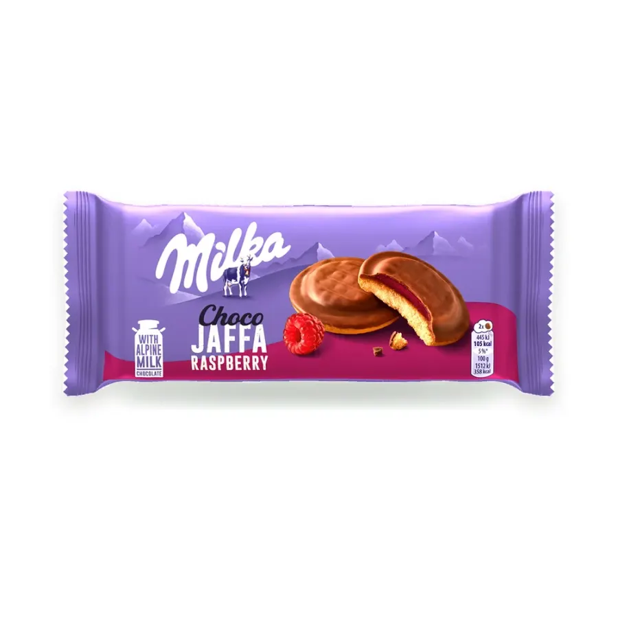 Jaffa piškoty malinové, mléčná čokoláda 147 g