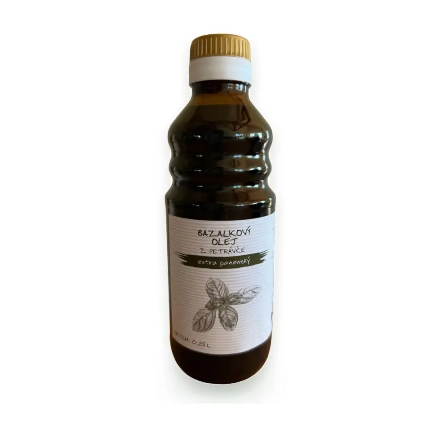 Bazalkový olej Raw kvalita 250 ml