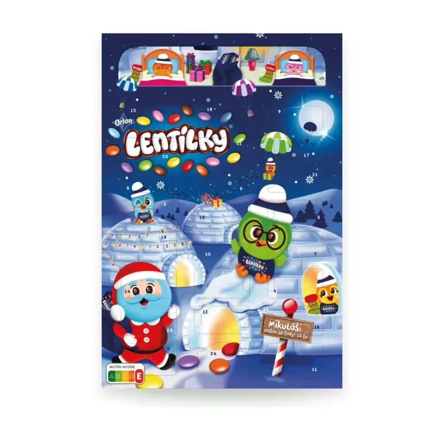 Lentilky adventní kalendář 193,9 g