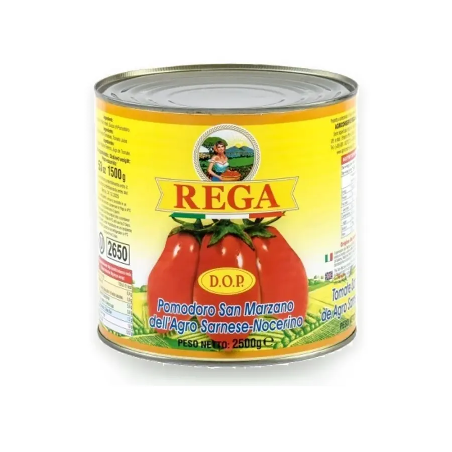 Rajčata celá loupaná D.O.P. 2,5 kg
