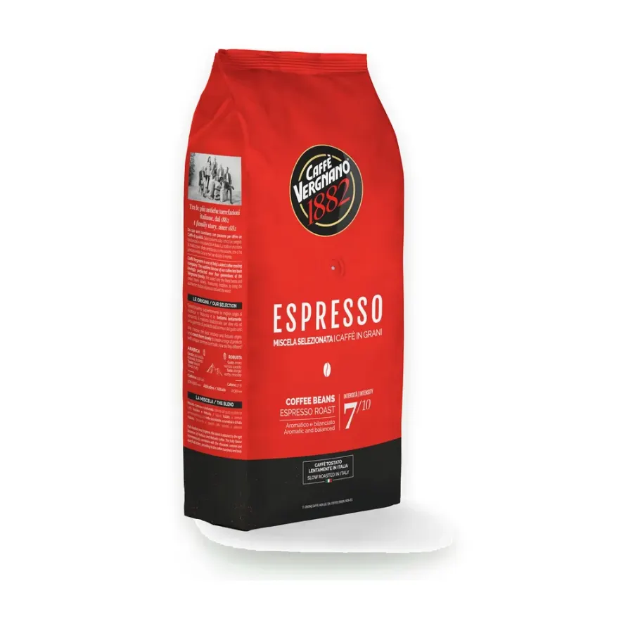 Espresso pražená káva zrnková 1 kg
