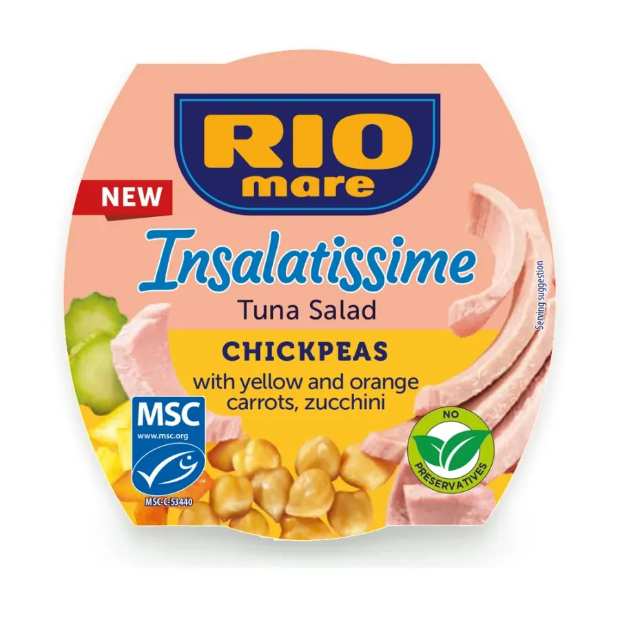 Tuňákový salát s cizrnou 160 g