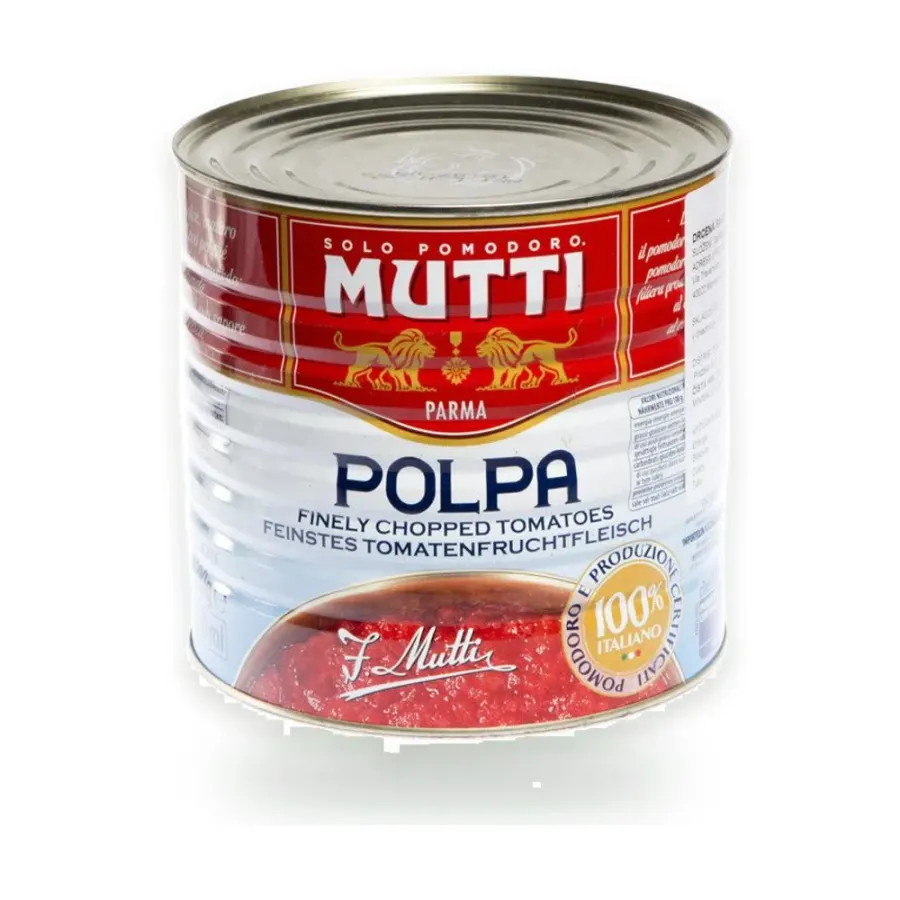 Drcená rajčata 2,5 kg