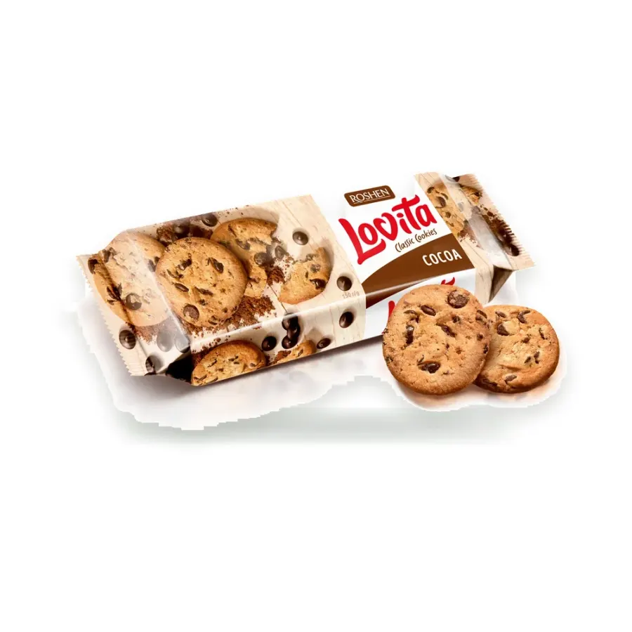 Lovita sušenky Cocoa kakaové 150 g