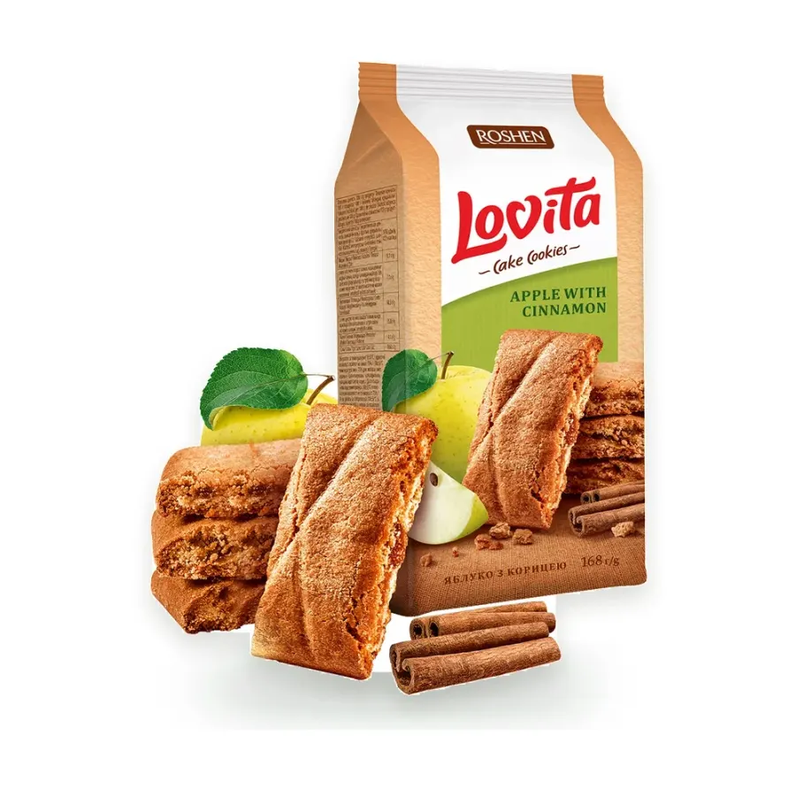 Lovita Cake jablko se skořicí 168 g