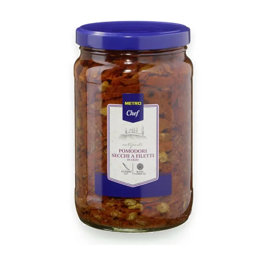 Sušená rajčata krájená 1540 g