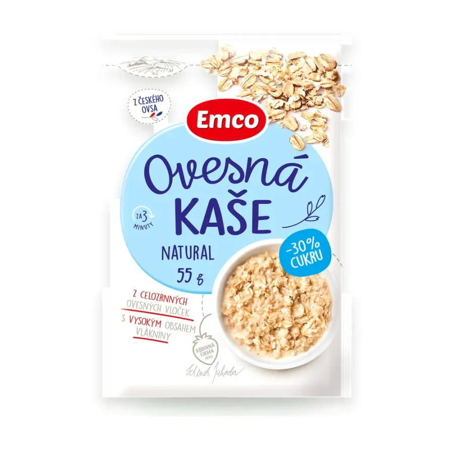 Ovesná kaše natural 55 g